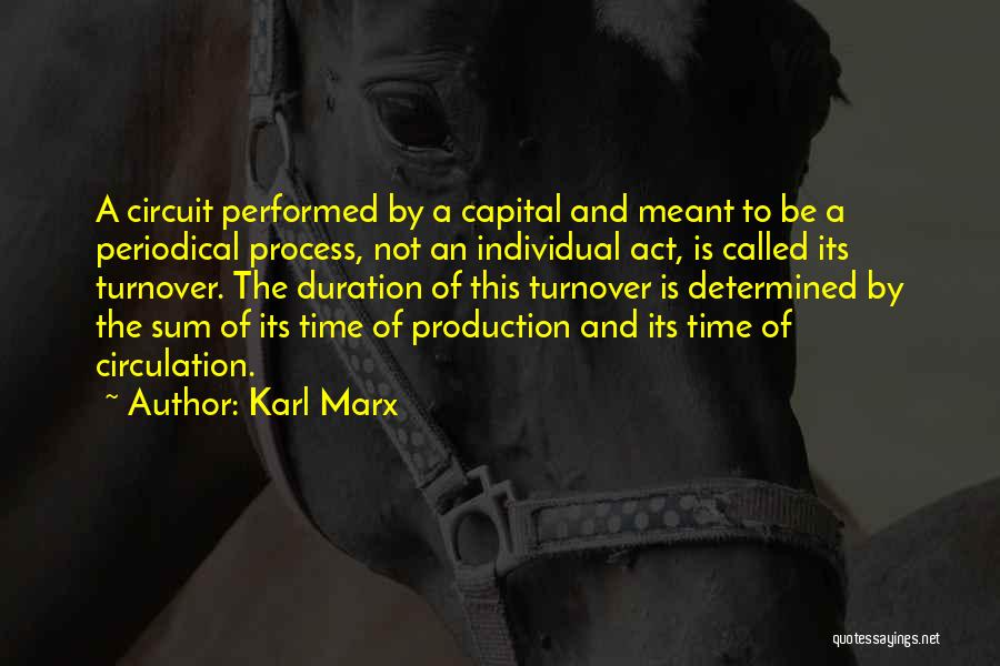 Turnover Quotes By Karl Marx