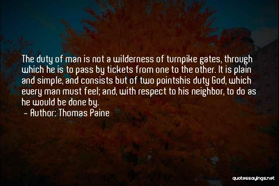 Turnpike Quotes By Thomas Paine