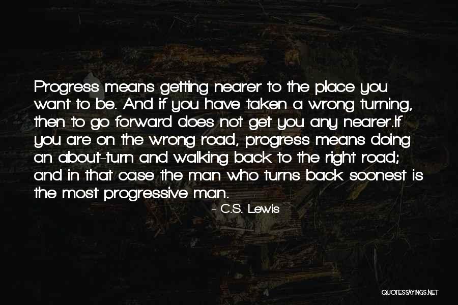 Turns In The Road Quotes By C.S. Lewis Turns In The Road Quotes By C.S. Lewis