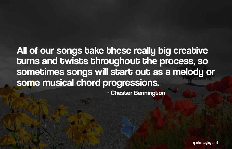 Turns Quotes By Chester Bennington