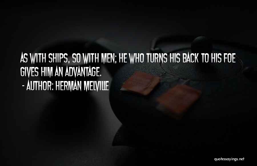 Turns Quotes By Herman Melville