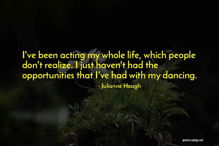 Turvey Australian Quotes By Julianne Hough