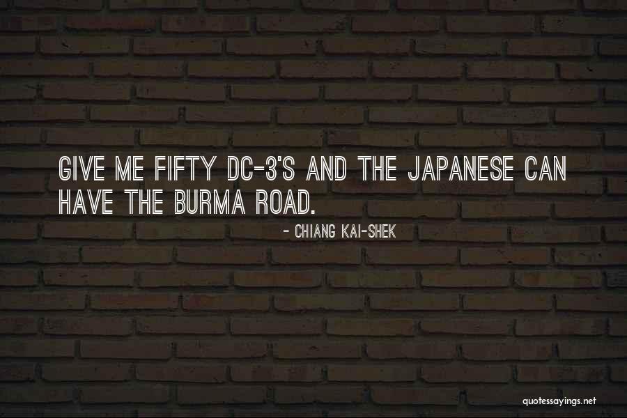 Tutelary Spirit Quotes By Chiang Kai-shek