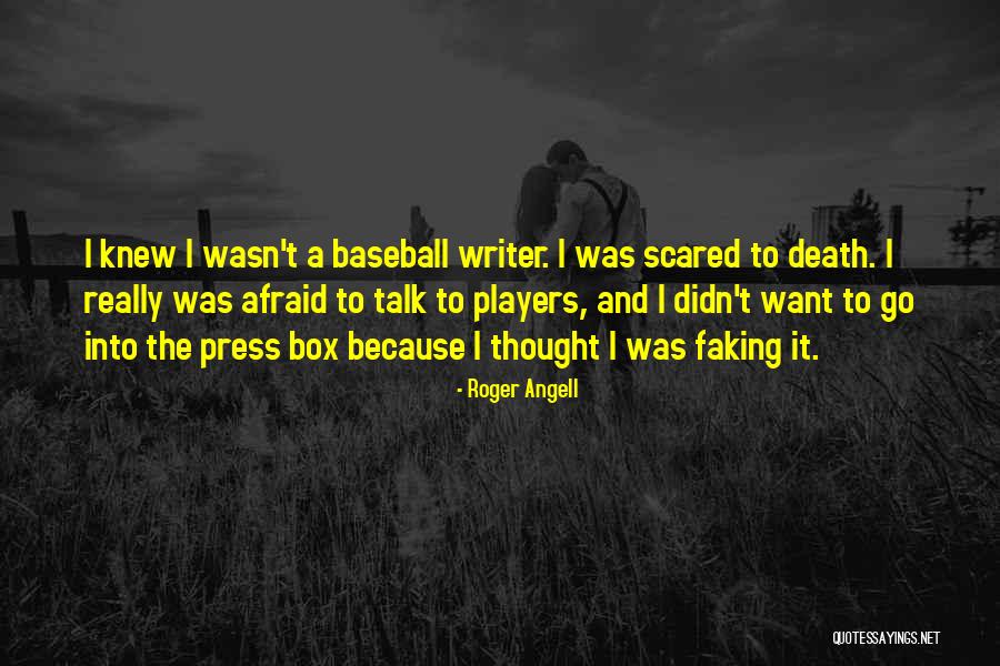 Tuting Lyrics Quotes By Roger Angell