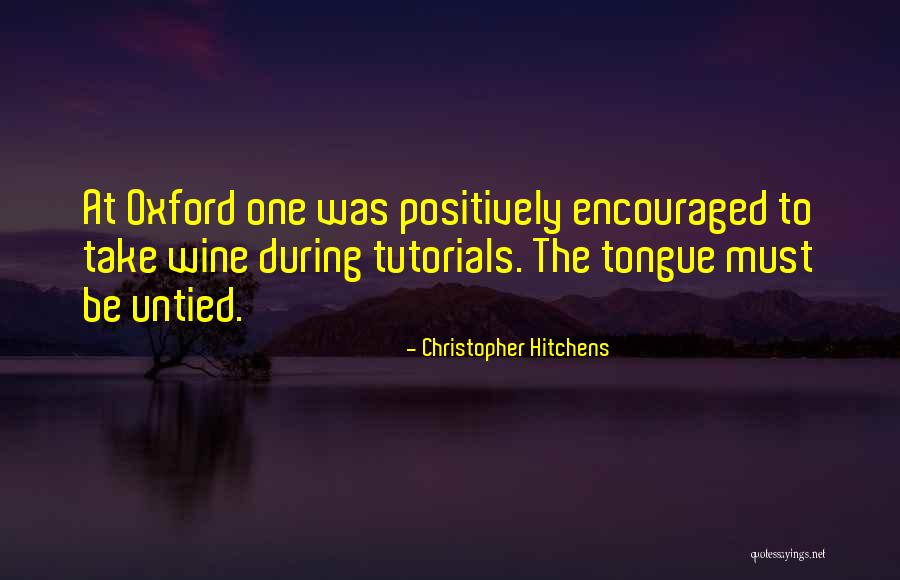 Tutorial Quotes By Christopher Hitchens Tutorial Quotes By Christopher Hitchens