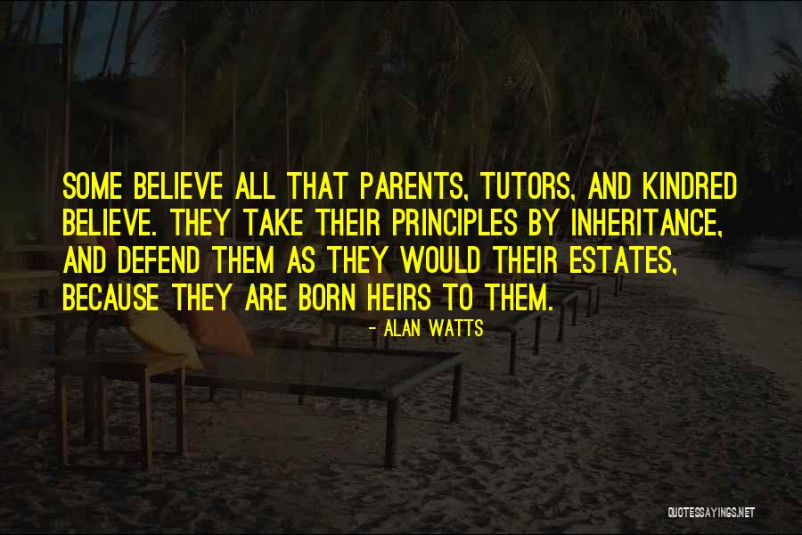 Tutors Quotes By Alan Watts