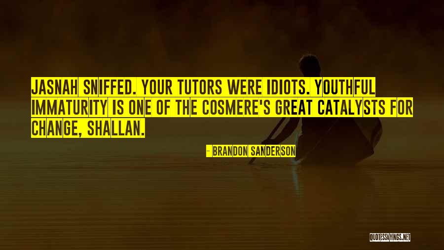 Tutors Quotes By Brandon Sanderson