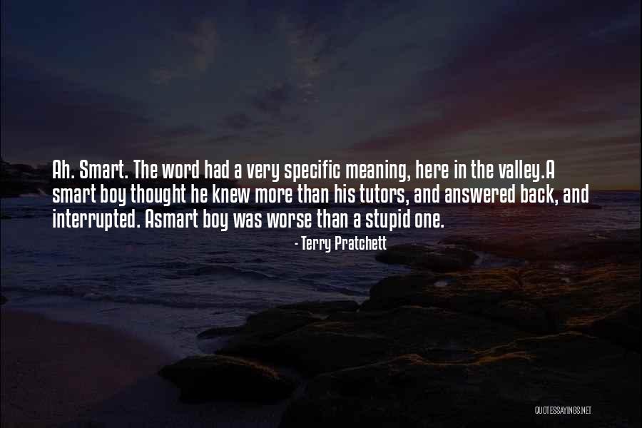 Tutors Quotes By Terry Pratchett