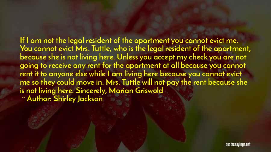 Tuttle Quotes By Shirley Jackson