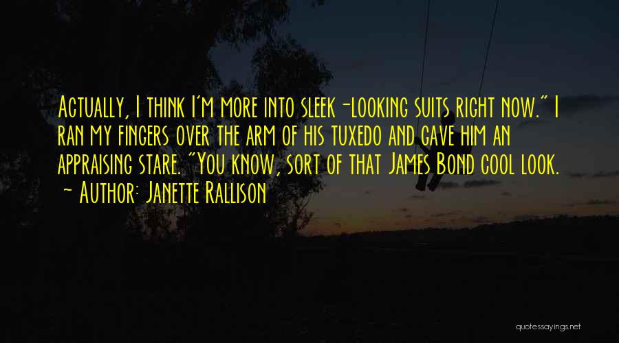 Tuxedo Quotes By Janette Rallison