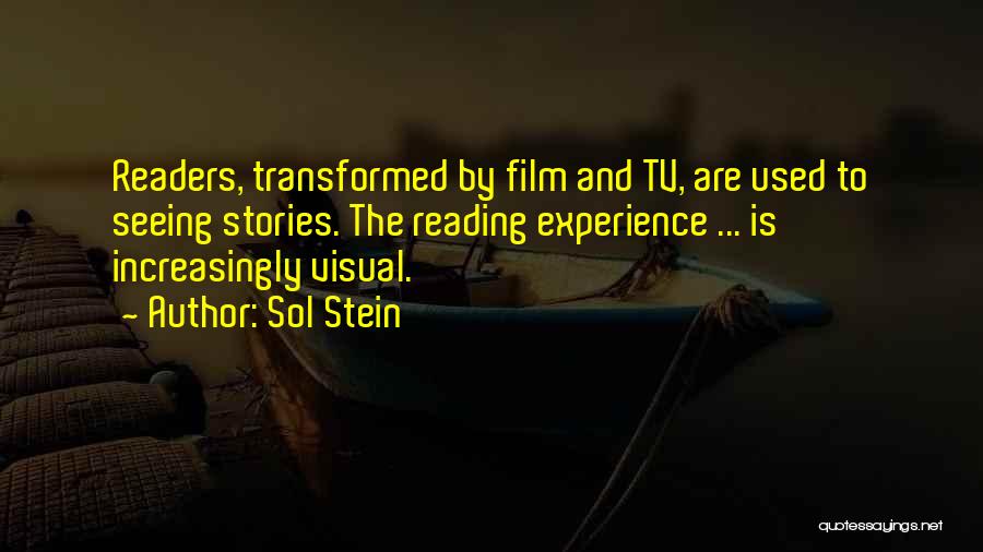 Tv And Film Quotes By Sol Stein