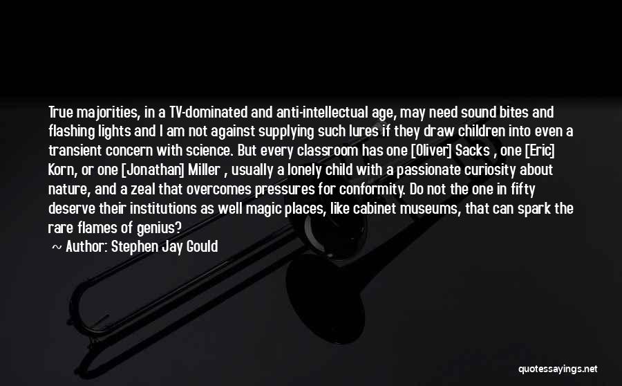 Tv Cabinet Quotes By Stephen Jay Gould