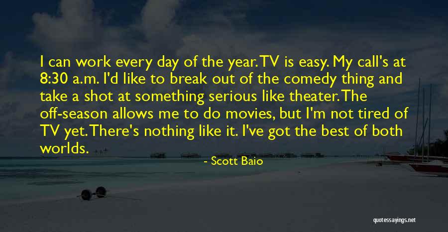 Tv Comedy Quotes By Scott Baio Tv Comedy Quotes By Scott Baio