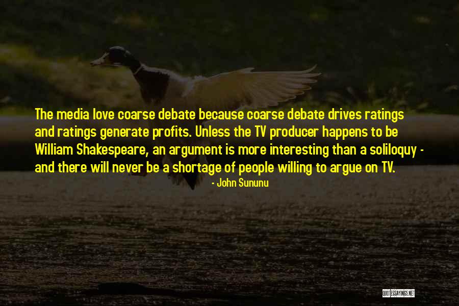Tv Producer Quotes By John Sununu Tv Producer Quotes By John Sununu