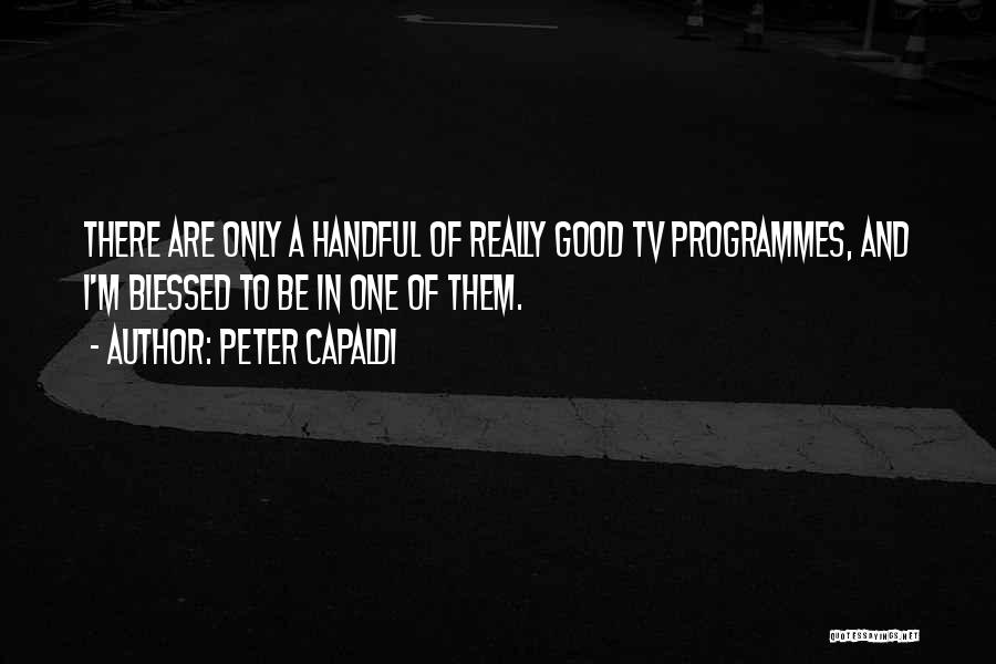 Tv Programmes Quotes By Peter Capaldi