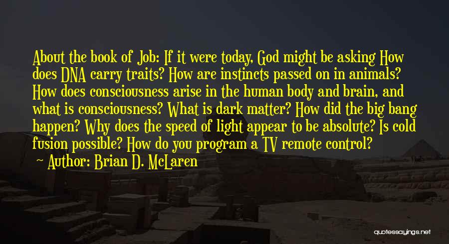 Tv Remote Quotes By Brian D. McLaren