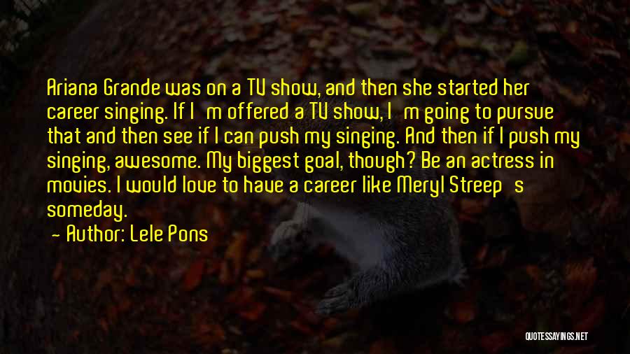 Tv Show Love Quotes By Lele Pons