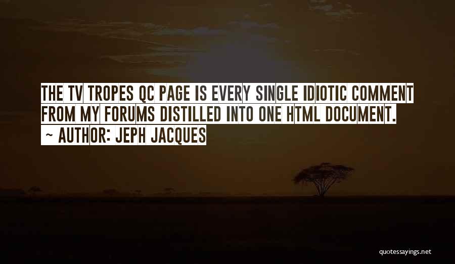 Tv Tropes Quotes By Jeph Jacques