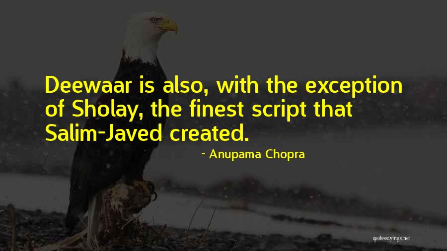 Tvrdalj Quotes By Anupama Chopra Tvrdalj Quotes By Anupama Chopra