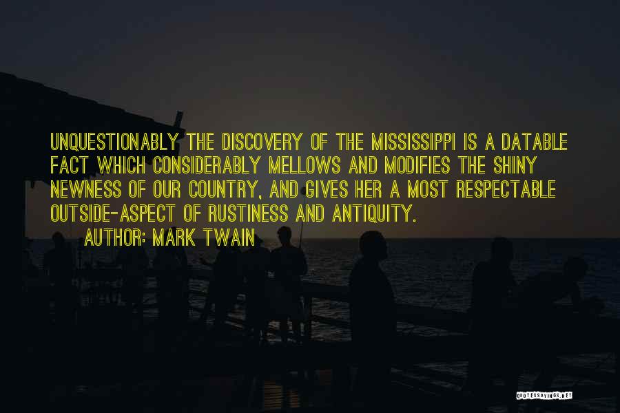 Twain Mississippi Quotes By Mark Twain