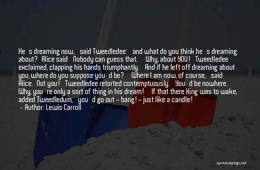 Tweedledum Quotes By Lewis Carroll