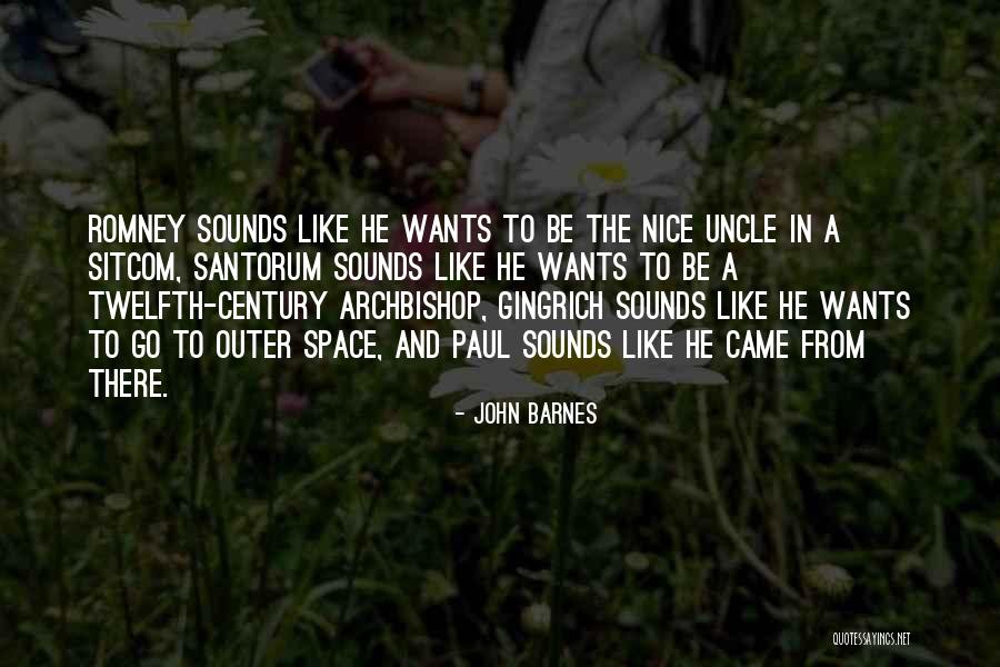 Twelfth Quotes By John Barnes Twelfth Quotes By John Barnes