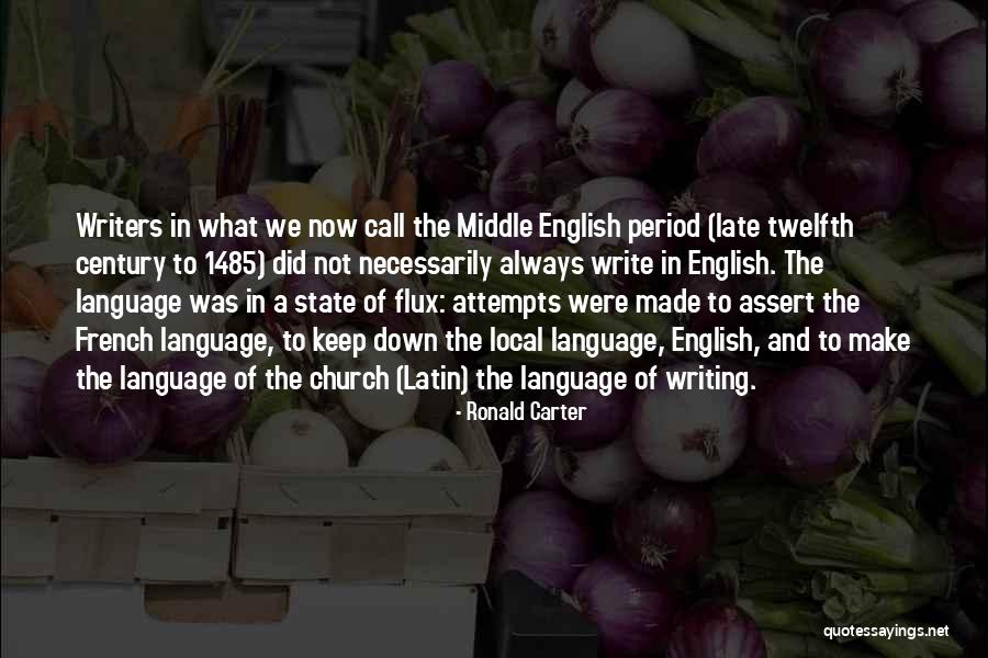 Twelfth Quotes By Ronald Carter Twelfth Quotes By Ronald Carter