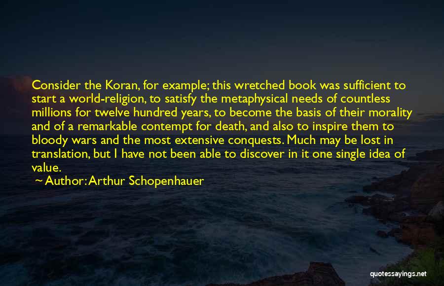 Twelve Book Quotes By Arthur Schopenhauer