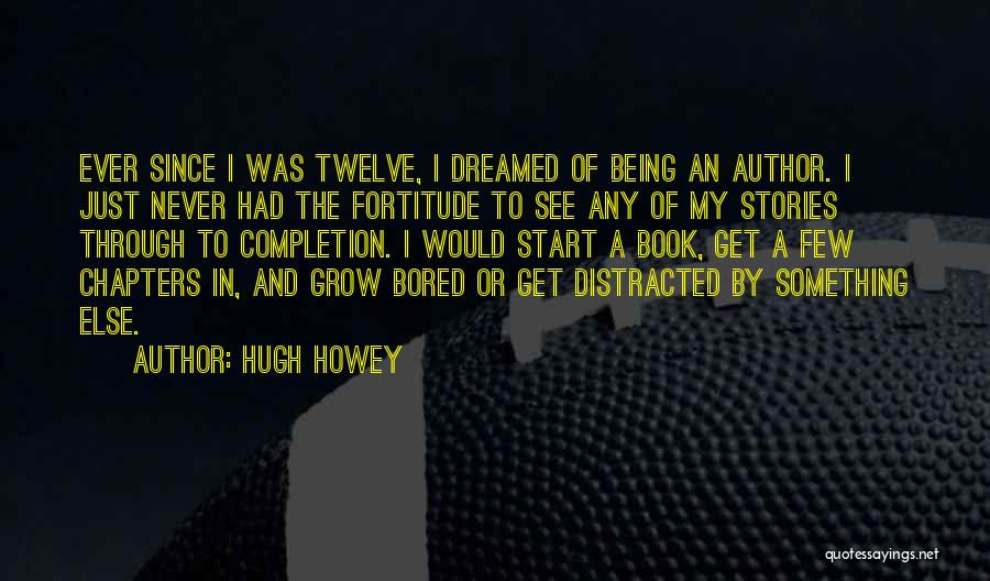 Twelve Book Quotes By Hugh Howey