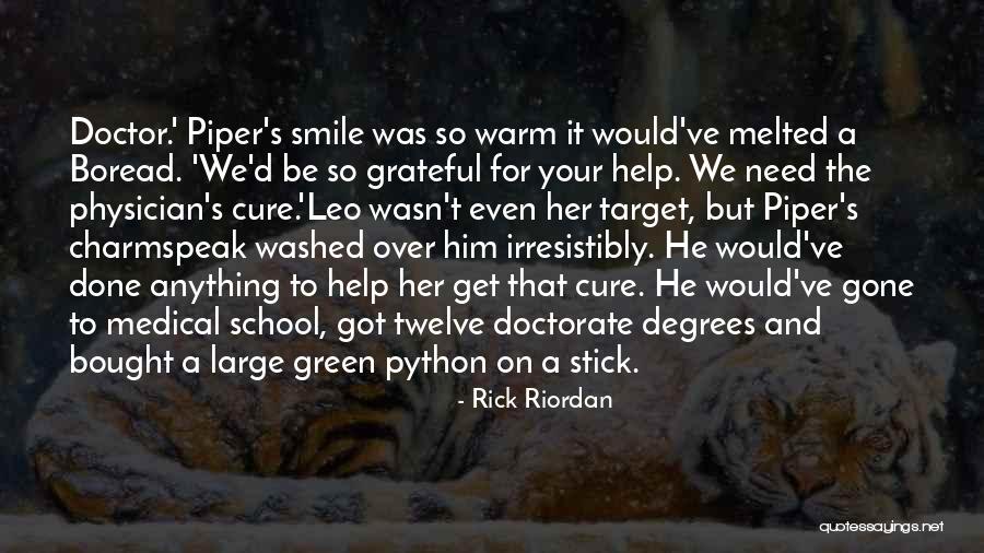 Twelve Quotes By Rick Riordan