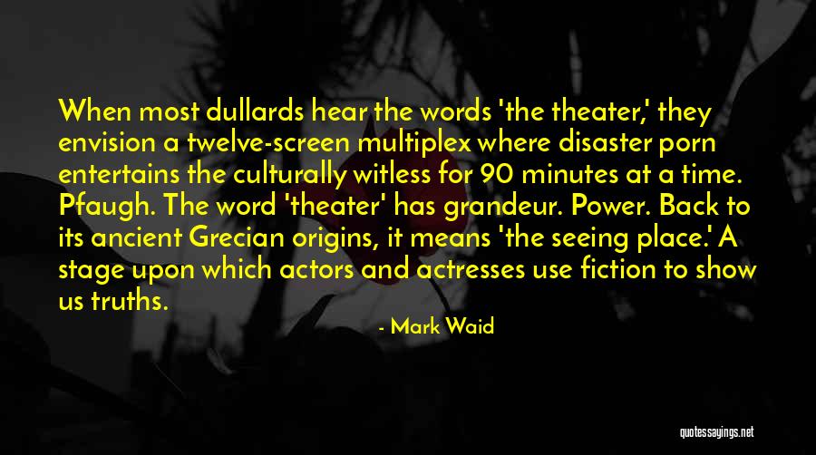 Twelve Word Quotes By Mark Waid