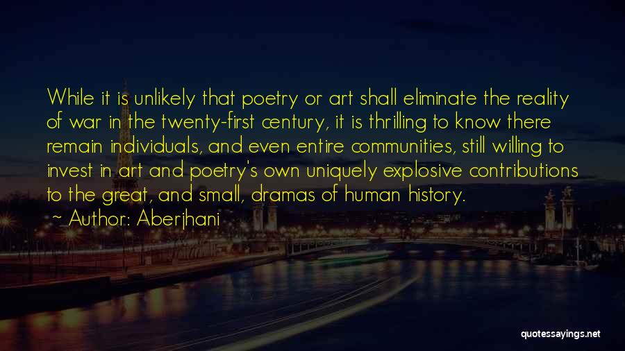 Twenty First Century Quotes By Aberjhani