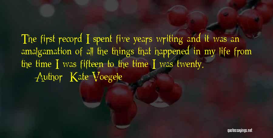 Twenty Five Quotes By Kate Voegele