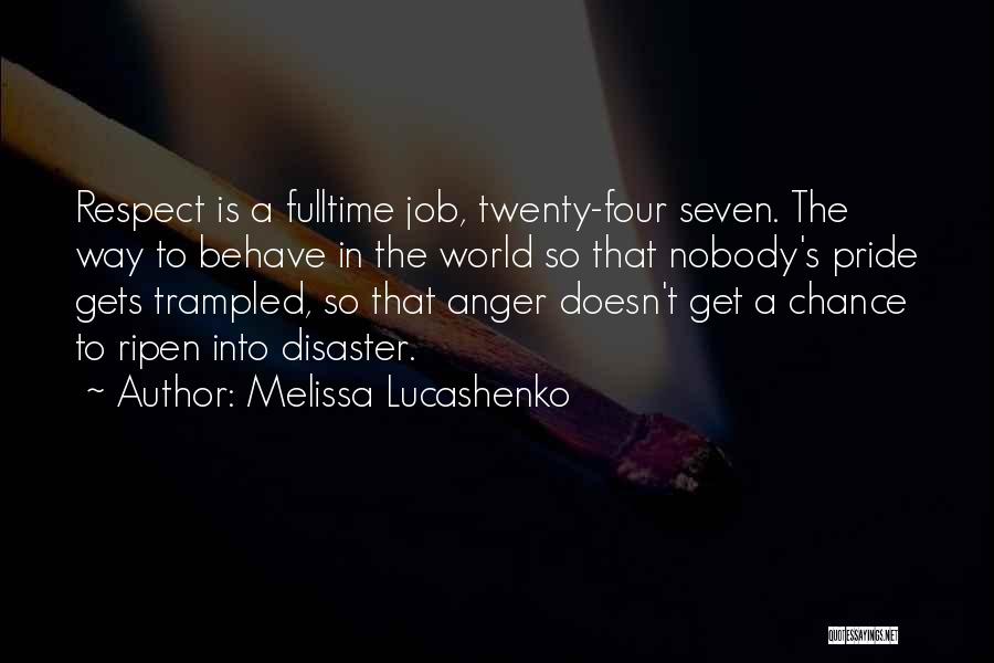 Twenty Four Seven Quotes By Melissa Lucashenko