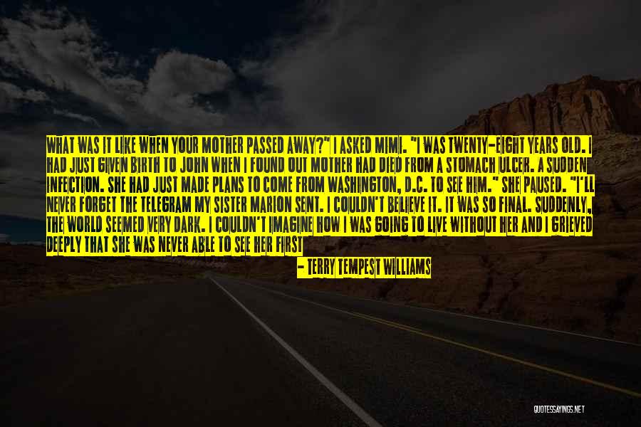 Twenty Quotes By Terry Tempest Williams