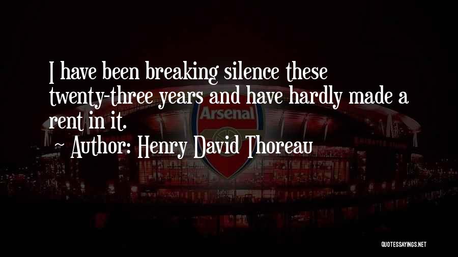 Twenty Three Quotes By Henry David Thoreau