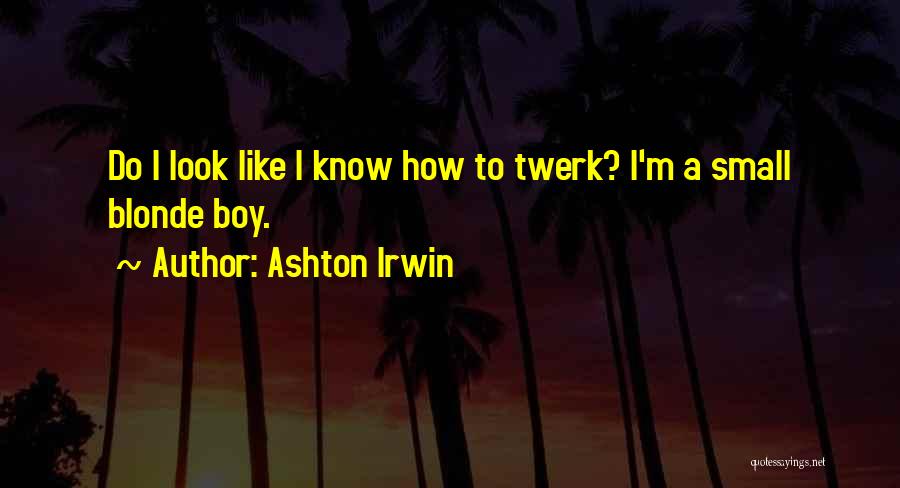 Twerk Quotes By Ashton Irwin