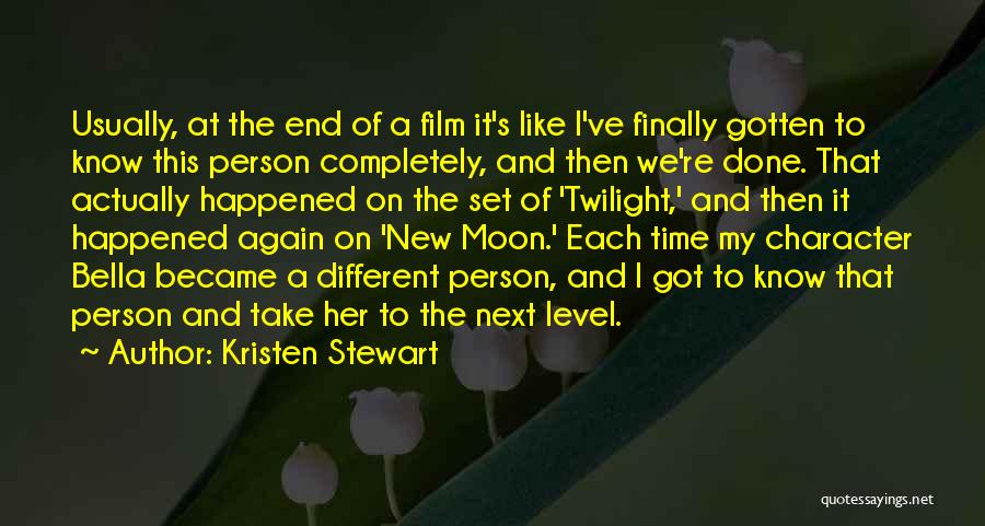 Twilight New Moon Best Quotes By Kristen Stewart