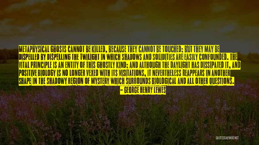 Twilight Quotes By George Henry Lewes