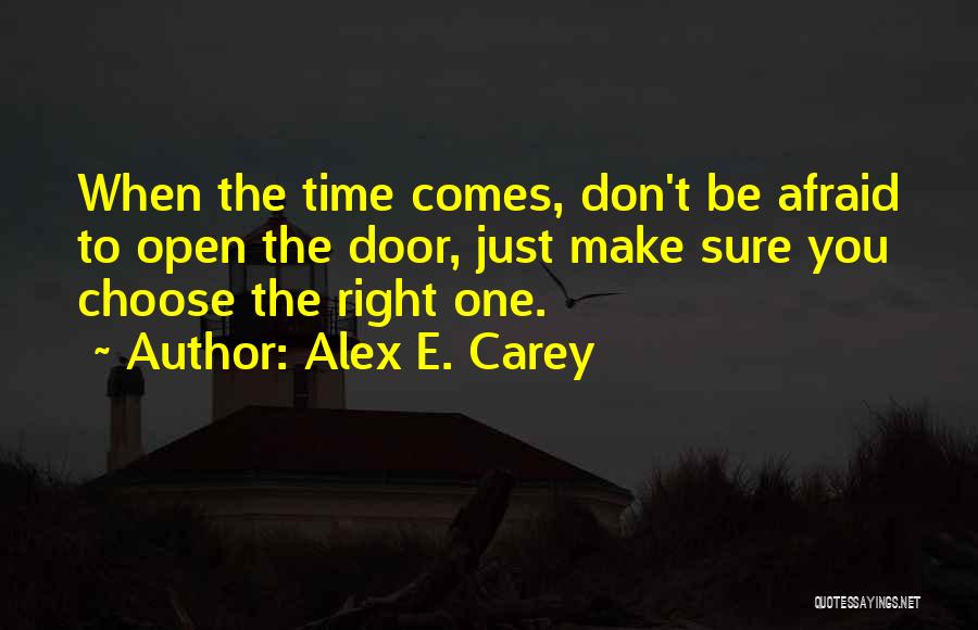 Twilight Time Quotes By Alex E. Carey