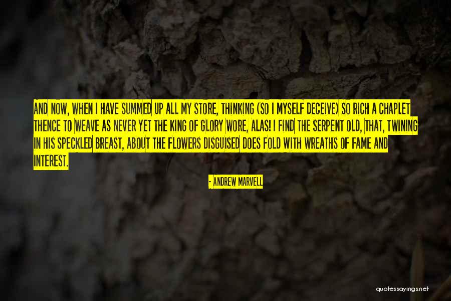 Twining Quotes By Andrew Marvell Twining Quotes By Andrew Marvell