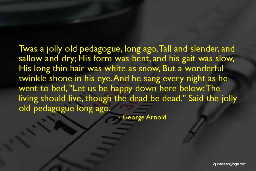 Twinkle In Your Eye Quotes By George Arnold Twinkle In Your Eye Quotes By George Arnold