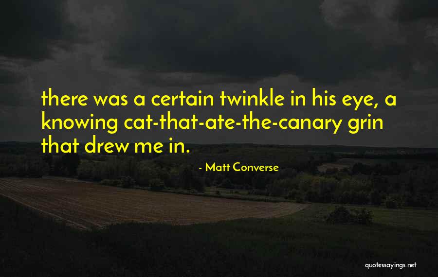 Twinkle In Your Eye Quotes By Matt Converse Twinkle In Your Eye Quotes By Matt Converse