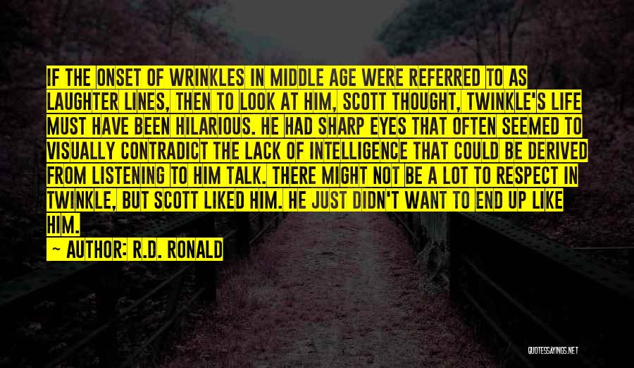 Twinkle In Your Eyes Quotes By R.D. Ronald