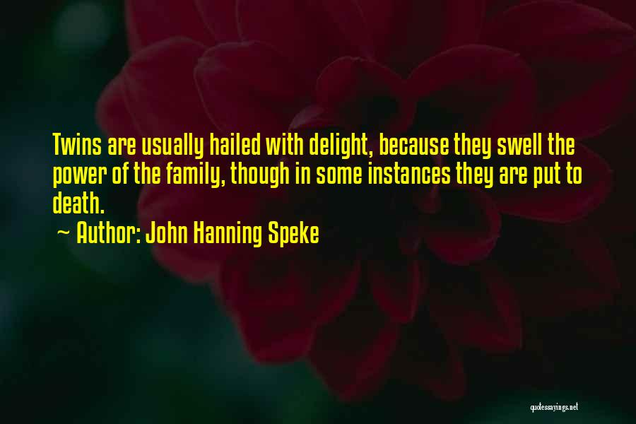 Twins Quotes By John Hanning Speke