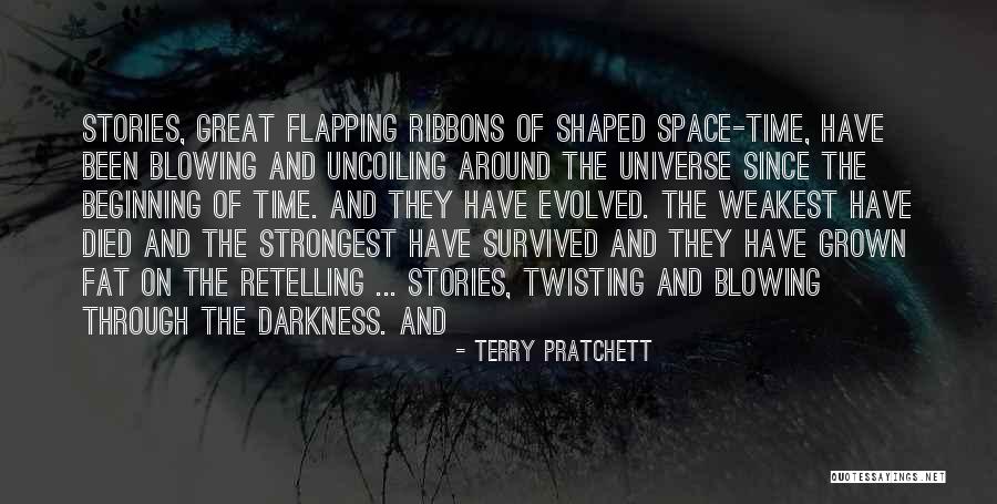 Twisting Stories Quotes By Terry Pratchett