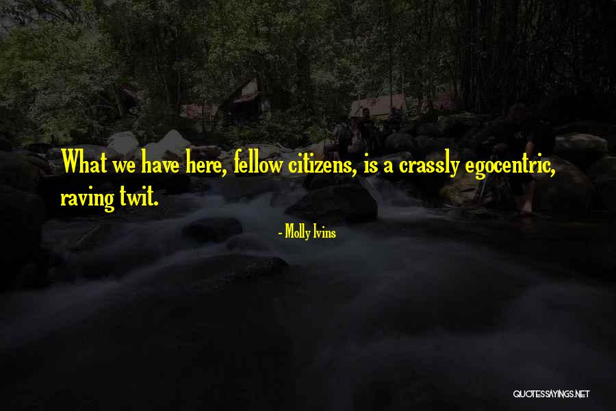 Twits Quotes By Molly Ivins