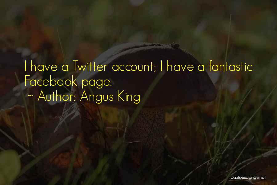 Twitter Account For Quotes By Angus King