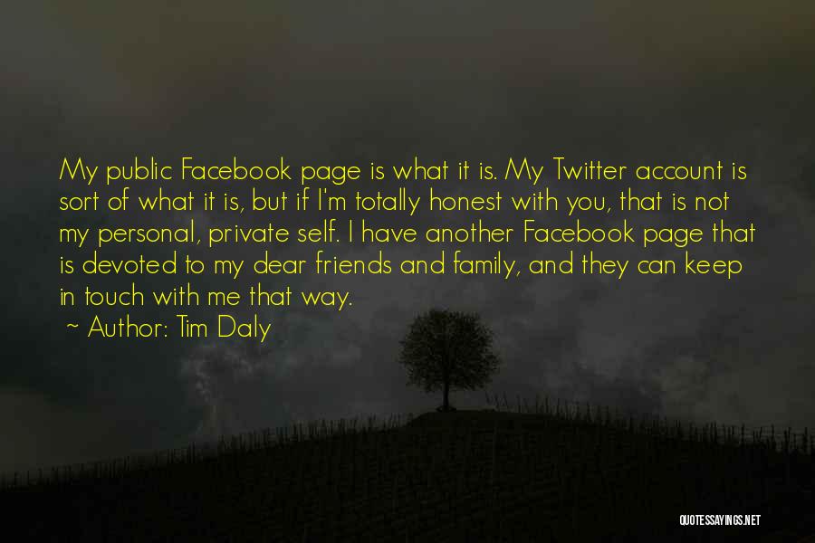Twitter Account For Quotes By Tim Daly