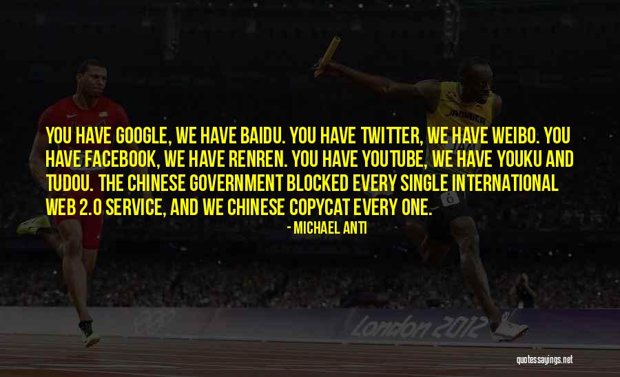 Twitter And Facebook Quotes By Michael Anti Twitter And Facebook Quotes By Michael Anti